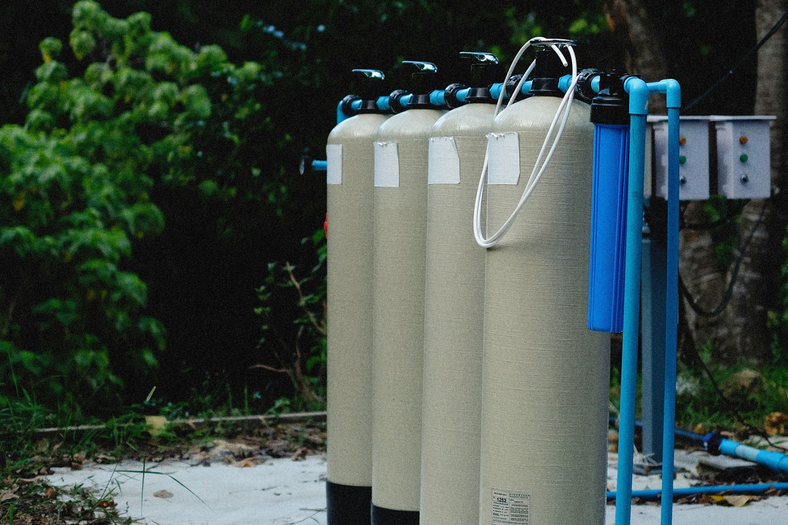 Verschmutzter Wasserfilter