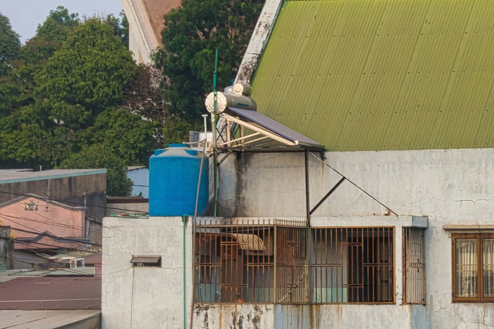 Reinigung eines Wassertanks